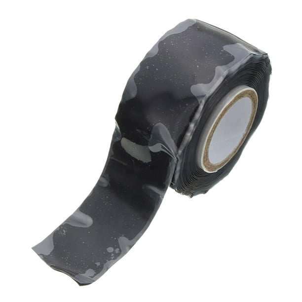 Cinta Adhesiva De Silicona Autoadhesiva Para Mazos De Cables Automotrices Encimera Negra Sunnimix Tira de autofusión