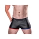 thumbnail image 1 of TRKIYQC Hombres Pantalones Cortos Eróticos Negros, Color Sólido Contraste Color Slim Fit PU Cuero Masculino Tentación Pantalones Cortos TRKIYQC moda, 1 of 2