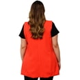 thumbnail image 3 of Chaleco juvenil talla extra, modelo 7352 (Naranja) naranja 38 Roman Fashion Chaleco extra 7352, 3 of 7