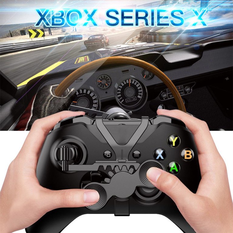 Xbox One Mini Steering Wheel, Xbox One X & Xbox One S Controller Add-on Replacement Accessories All Xbox Racing Game - Black - Walmart.com