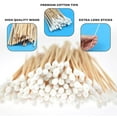 thumbnail image 2 of Long Cotton Swabs Tip Applicators 400 pcs by Alpree, 2 of 4