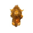 thumbnail image 2 of Diceymbol 2025 Breathing Highland Cow Stuffed Animal Breathing Highland Cow Sleep Buddy Sensory Details Music Lights Rhythmic Breathing Motion Musical Baby Toy Plush Valentine's Day Gifts, 2 of 4