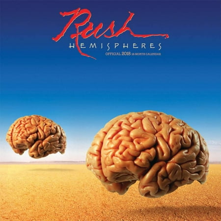ISBN 9781465091833 product image for Rush Hemispheres 2018 Calendar | upcitemdb.com