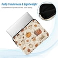 thumbnail image 2 of FORMRS 13"-13.3" Laptop Sleeve Protective Case Soft Carrying Quilted Computer Bag Cover, Fall Beige Pumpkin, 2 of 7