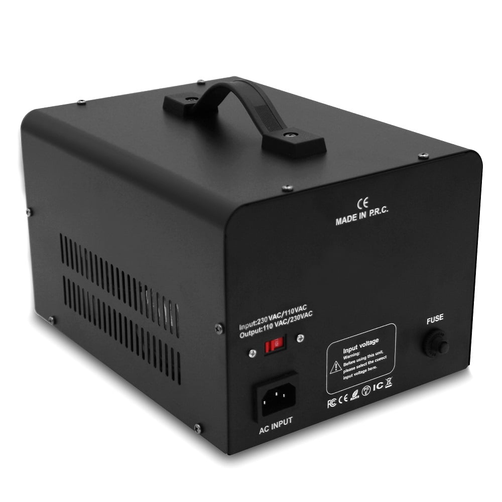 Yinleader 5000 Watts Peak Voltage Converter Transformer Step Up & Down 110V to 230V / 230V to 110V 6AC