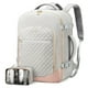 thumbnail image 1 of Mochila de viaje LOVEVOOK para mujer portátil de 17,3" gris-rosa, 1 of 7