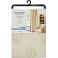 thumbnail image 5 of Better Homes & Gardens Floral Block Print Blackout Single Curtain Panel, Beige, 50"W x 84"L, 5 of 10