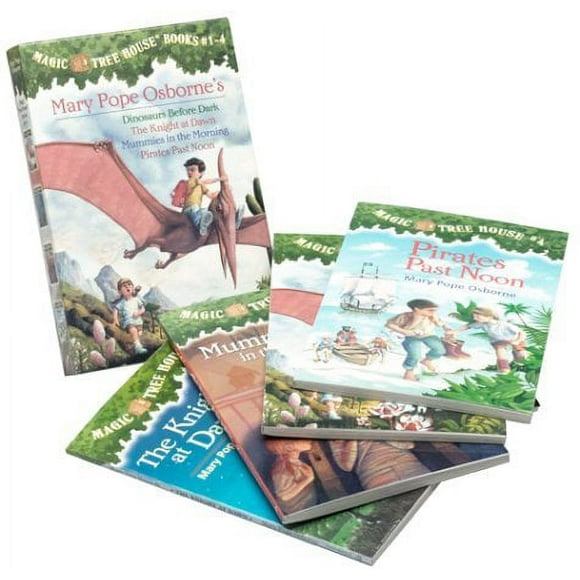 Pre-Owned Magic Tree House Books 1-4 Boxed Set Vols. 1-4, Set 9780375813658