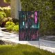 thumbnail image 4 of Bandera de jardín de temporada de Spider-Man, bandera de doble cara, bandera navideña para decoración navideña al aire libre., 4 of 8