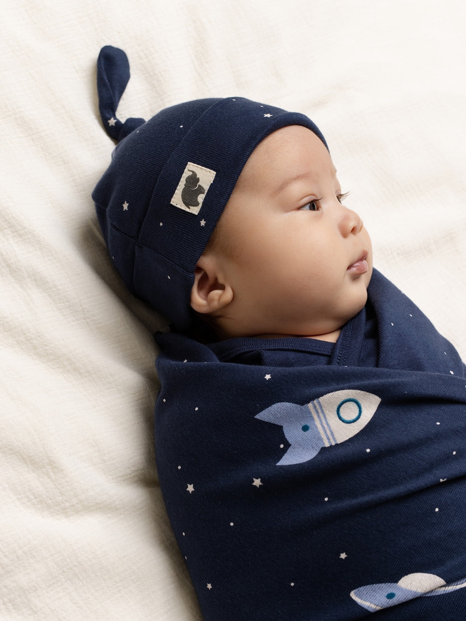 Monica + Andy Organic Cotton 5-Piece Gift Box Set, Sizes Newborn - 3-6 months