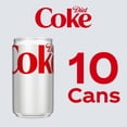 thumbnail image 4 of Diet Coke Diet Soda Mini Cans 10 CT / 7.5 fl oz - Pack of 1, 4 of 4