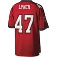 thumbnail image 3 of Men's Mitchell & Ness John Lynch Red Tampa Bay Buccaneers Legacy Replica Jersey, 3 of 3