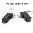 thumbnail image 3 of rgzhihuifz Adaptador USB Micro a Mini, Paquete de 3, Negro, 3 of 5