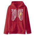 thumbnail image 3 of Aayomet Zip Up Sweatshirt Womens Zip Hoodie Letters Sweatshirt Jacket with Pockets Cute Sweatshirts Red,S-L, 3 of 3
