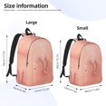 thumbnail image 3 of Yiaed Pig'S Tail Print Backpack, Premium Laptop Backpack, Travel Backpack for Women, Lightweight Backpacks, Comfortable Back Pack-Small, 3 of 5