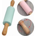 thumbnail image 3 of 2 pcs Silicone Rolling Pin, Baking Rolling Pin, Silicone Rolling Pin, Anti-Rust Rolling Pin, Suitable for Cakes, 3 of 5