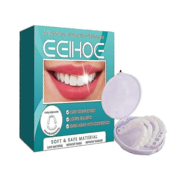 Adjustable Snap-on Dentures Temporary Teeth Repair Kit Correct Denture Alignment For Temporary Teeth Replacement -