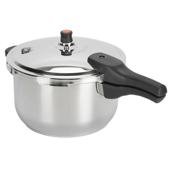 Haofy Electric Pressure Cooker 304 Stainless Steel 80KPA Explosion Proof Pressure Cooker with Pressure Limit Valve for Stovetop Fast Cooking