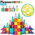 thumbnail image 1 of Bloques de Construcción Magnético PicassoTiles 60 Piezas Mini Diamante, 1 of 3
