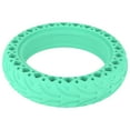 thumbnail image 2 of Neumático prismático de goma de 8,5 pulgadas con absorción de impactos y antiexplosión para patinete eléctrico Xiaomi M365 (verde), 2 of 10