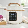 thumbnail image 3 of The Pioneer Woman Linen Speckle 6-Quart Pressure Cooker with Touch Control Display, 3 of 9