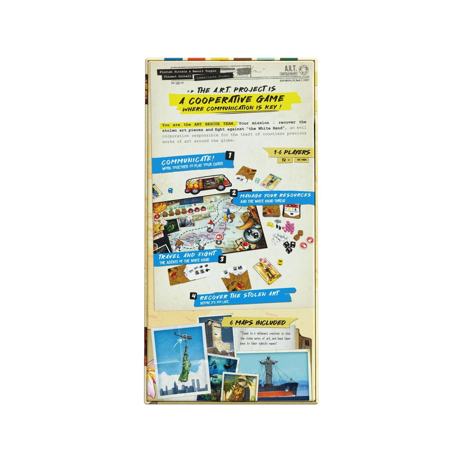 USAopoly The A.R.T. Project Board Game