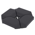 thumbnail image 1 of Outsunny 4 Pcs Poids de Base pour Parasol Déporté Banane, 1 of 10