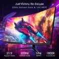 thumbnail image 4 of Sceptre New Curved 30-inch Gaming monitor up to 200Hz 1800R 2025, 4 of 5