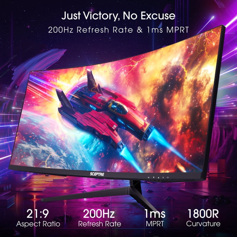 Sceptre 30" Curved Gaming Monitor 200Hz photo 4