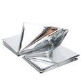 thumbnail image 1 of Manta de Emergencia, Manta Térmica Con Revestimiento de Aluminio Pet, Manta de Supervivencia Con 5 pianas para acamp y caminar, 1 of 7