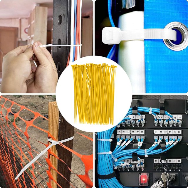 Hml Industrial Grade Colorful Nylon Ties 3x100mm Mini Plastic Bundling Straps 100PCS Bag Versatile For Multiple Scenarios