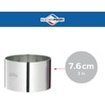 thumbnail image 2 of Küchenprofi Stainless Steel Cooking Rings Set of 4 Plating Ring Molds 3 Inch, 2 of 5