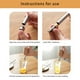 thumbnail image 5 of Yuarrent Mini batidor de huevos de acero inoxidable, reemplazo de batidor de huevos eléctrico alimentado por batería, accesorios para Type3 NO3, 5 of 6