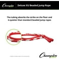 thumbnail image 4 of Champion Sports Deluxe XU Beaded Jump Rope, 7'L, Red/White, 4 of 5