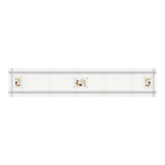 Easter Autumn Table Runner Linen Material Elegant Desktop 33x183cm For Home And Seasonal Table Settings Thanksgiving Table Runners 48 Inches Long Baby Girl Shower Decorations And Christmas Table