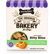 Three Dog Bakery Soft-Baked Bitty Bites Variety Pack Treats for Dogs, 13 oz.