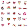 thumbnail image 5 of De Amor Impermeables Para Sobres, Álbumes De Recortes, Botellas De Agua, Portátiles, Bodas, Ventanas De Coches, Pegatinas De Vinilo Para Adultos Y Mujeres, Regalo 50 Pegatinas Methold EL015810-00, 5 of 5