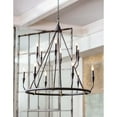 thumbnail image 4 of Regina Andrew 16-1212 Sierra 12 Light 36" Wide Candle Style Chandelier - Silver, 4 of 5