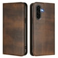 thumbnail image 2 of For Samsung Galaxy A26 5G Wallet Phone Case,Retro PU Leather Magnetic Folio Cover with RFID Blocking Card Holder,Flip Folding Kickstand,Anti-fall Shockproof Durable Protective Phone Case,Brown, 2 of 9