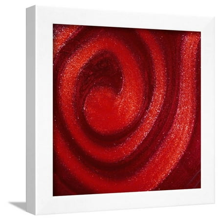 Swirls of nail polish Framed Print Wall Art By Jack Miskell