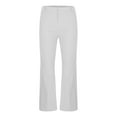 thumbnail image 2 of Chiccall Mens Pants Relaxed Stretch Classic Flared 70s Style Bell Bottom Pants White 2XL, 2 of 5