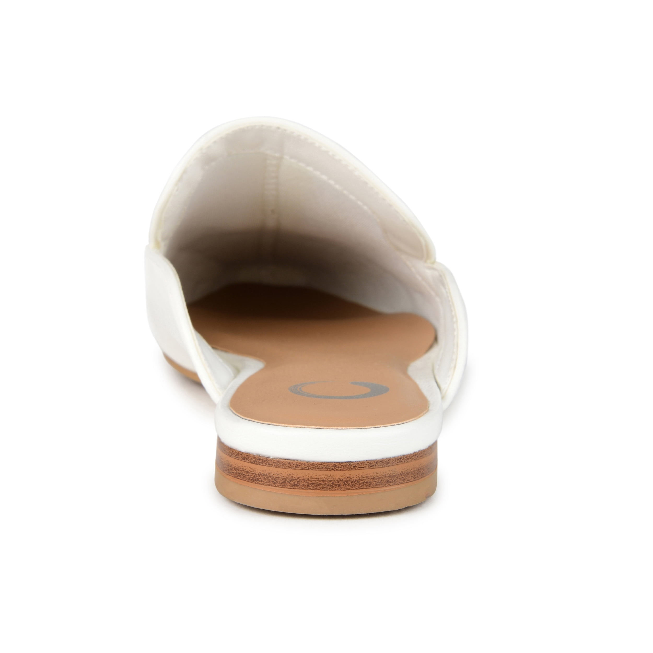 Journee Womens Akza Slip On Square Toe Mules Flats, Widths Available
