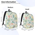 thumbnail image 3 of Yiaed Watercolor Wildflowers Print Backpack, Premium Laptop Backpack, Travel Backpack for Women, Lightweight Backpacks, Comfortable Back Pack-Medium, 3 of 7