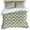 Green, variant on Black Morocco Bedding 3 Piece Duvet Cover Set California King, Boho Modern Minimalist Abstract Geometric Soft Microfiber Comforter Cover with Zipper Closure & Pillowcases, FadeResistant Quilt Cover