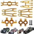 thumbnail image 3 of maskred RCGOFOLLOW Front Rear Portal Axle DIY Kit Durable Rc Front Rear Portal Axle DIY Kit For 1/18 Axial Capra UTB18 Crawler Blue, 3 of 6