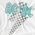 thumbnail image 5 of AC/DC Mens Skewed Checkerboard Bolt T-Shirt, 5 of 5