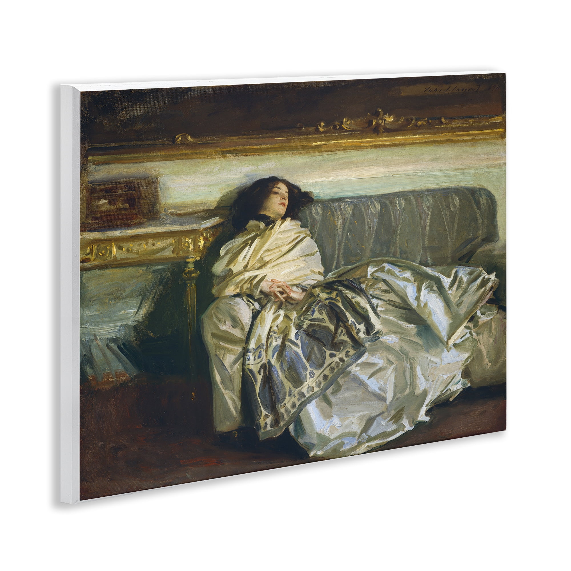 Stupell Industries Restful Woman Classic Wall Plaque Art, design by Lil' Rue