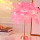 thumbnail image 2 of Lámpara de ambiente de plumas Lámpara de noche recargable Versátil para la decoración del dormitorio del hogar, 2 of 9
