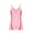 Pink, variant on Full Slip Dress for Women Plus Size Under Dresses Shapewear Cami Dressy Spaghetti Sleeveless Underskirt Pink XL