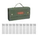 thumbnail image 1 of Naiovety Bolsa de especias de lona para barbacoa, Kit de herramientas para condimentar de 9 piezas para acampar, barbacoa, especias portátiles Kits de desorden para acampar Ejercito verde, 1 of 6